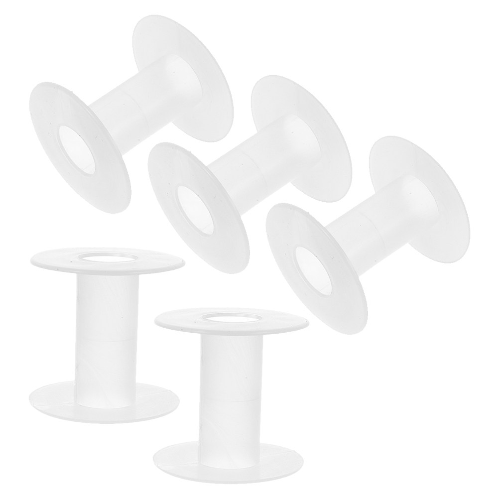 5Pcs Plastic Empty Thread Spoo – Thread Bobbins Empty recenzja i cena