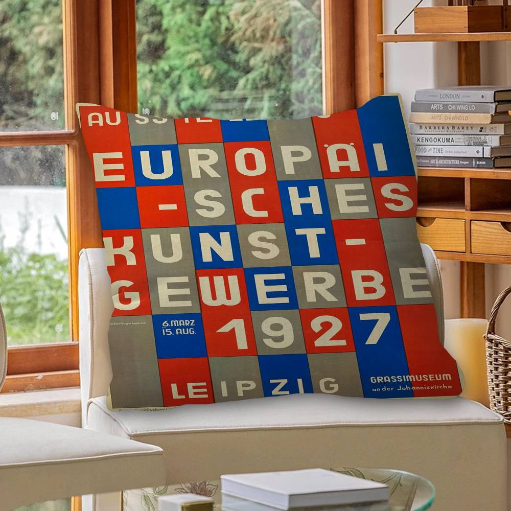 Century Modern Bauhaus Pillow  – Century Textile & Sewing Supply By Owner recenzja i cena