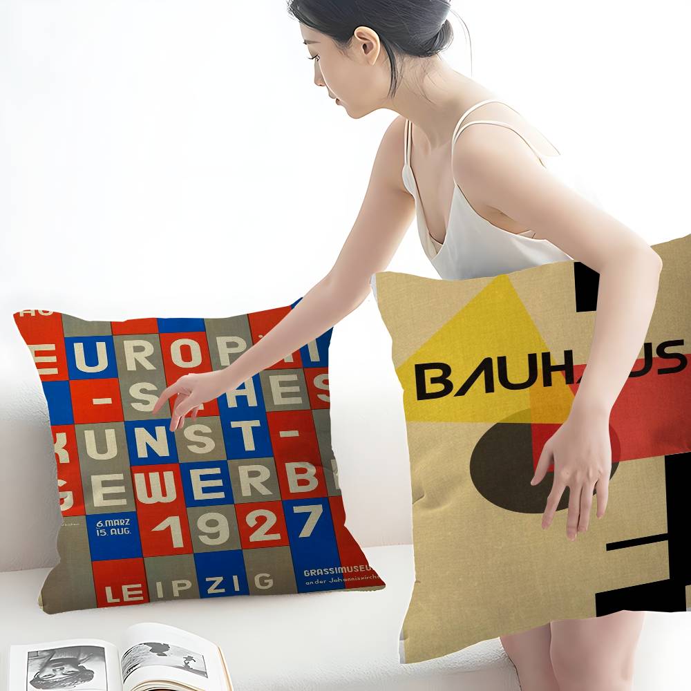 Century Modern Bauhaus Pillow  – Century Textile & Sewing Supply By Owner recenzja i cena