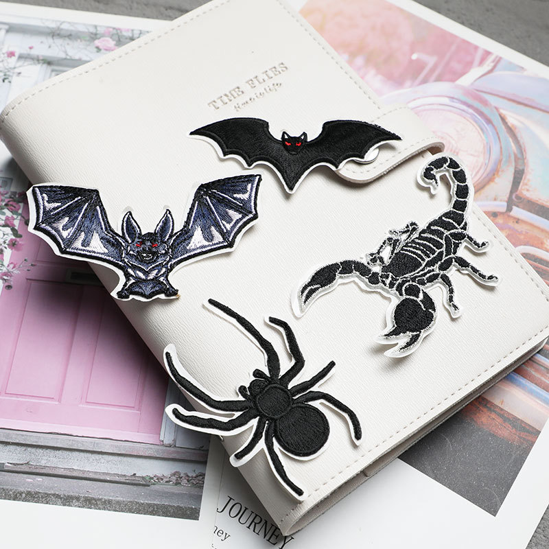 Spider Scorpion Bat Black Anim – Velcro Sew On recenzja i cena
