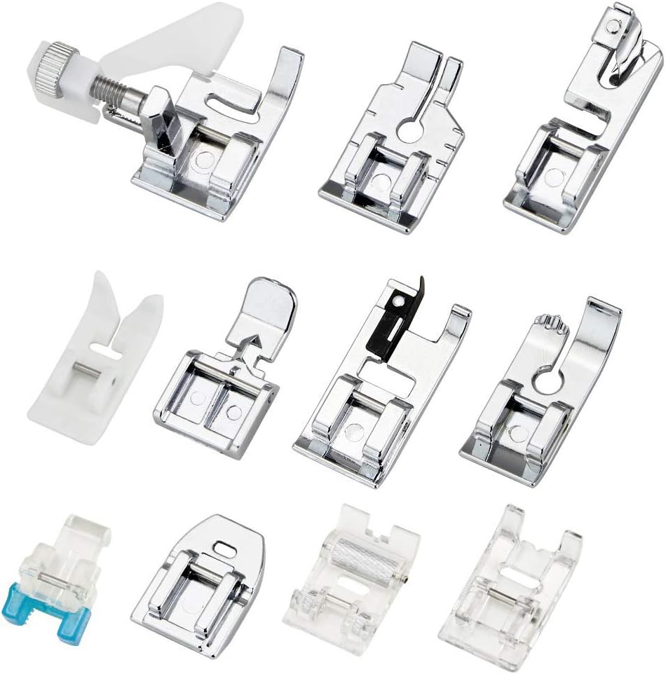 11Pcs Presser Feet Set - Walki – Textile Sewing Kit recenzja i cena