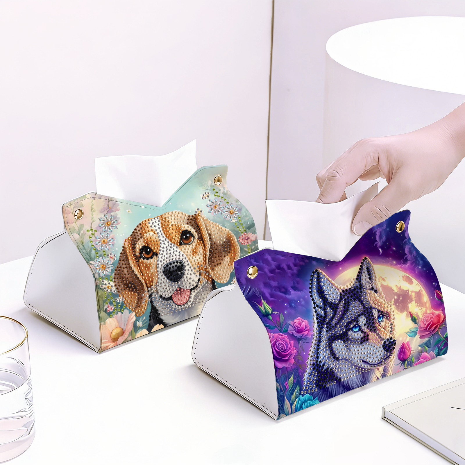 1-Piece Set of Diamond Paintin – Pattern Tissue Paper recenzja i cena