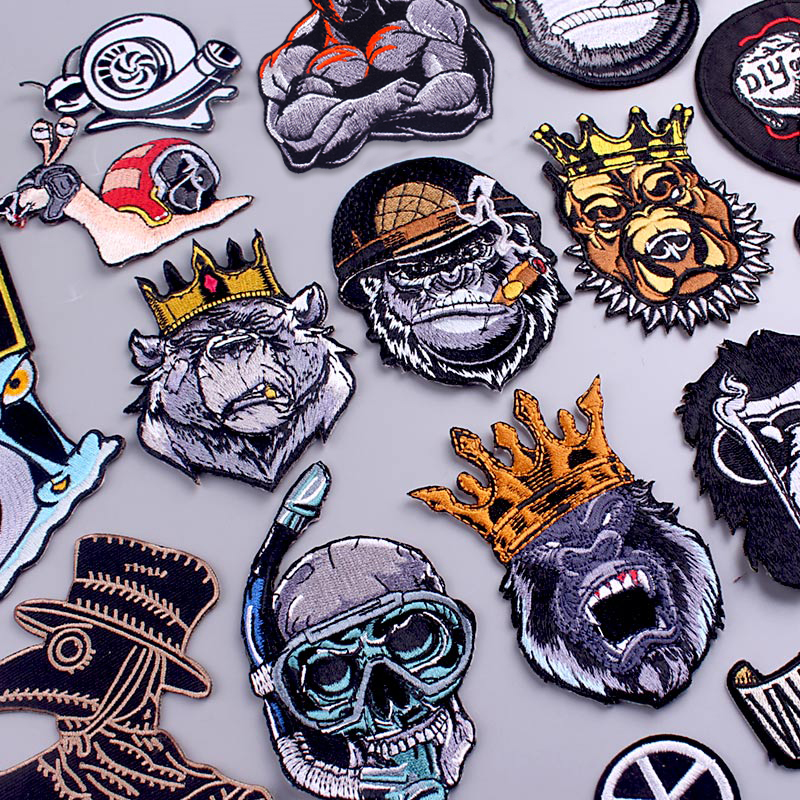 Hippie/Punk Patch Embroidery P – Velcro Sew On recenzja i cena