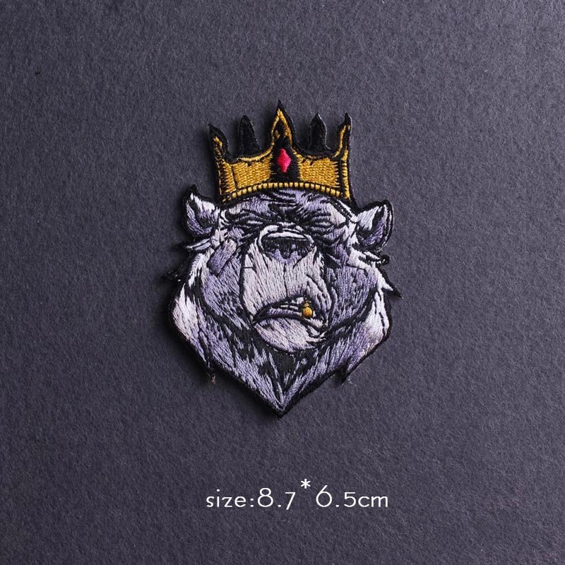 Hippie/Punk Patch Embroidery P – Velcro Sew On recenzja i cena