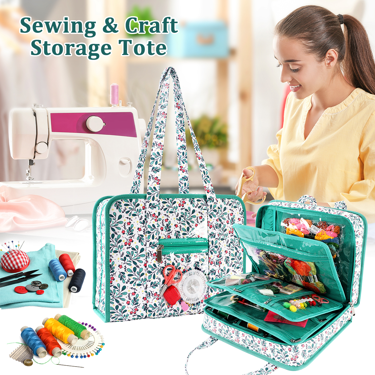 Embroidery Tools Kit Storage B – Textile Sewing Kit recenzja i cena
