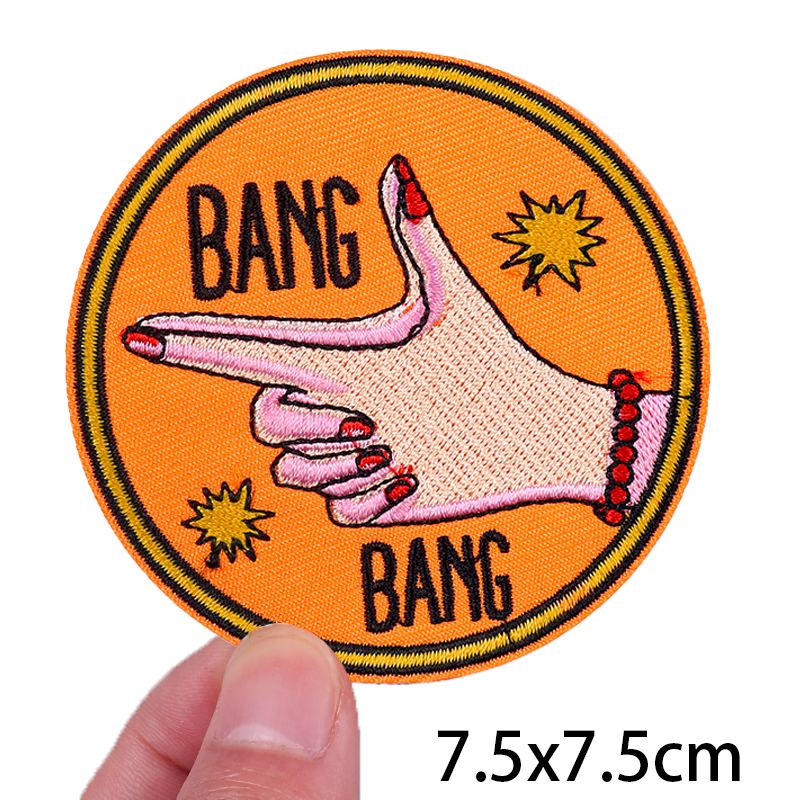 Cartoon Letter Embroidered Pat – Velcro Sew On recenzja i cena