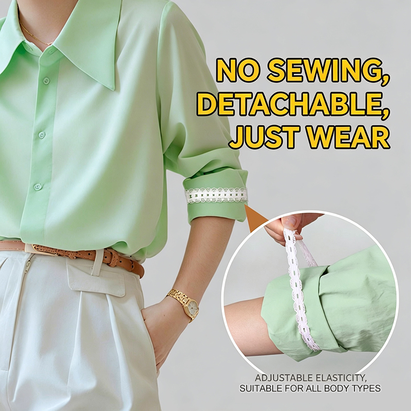 2/4Pcs Adjustable Lace Sleeve  – Sewing Roll recenzja i cena
