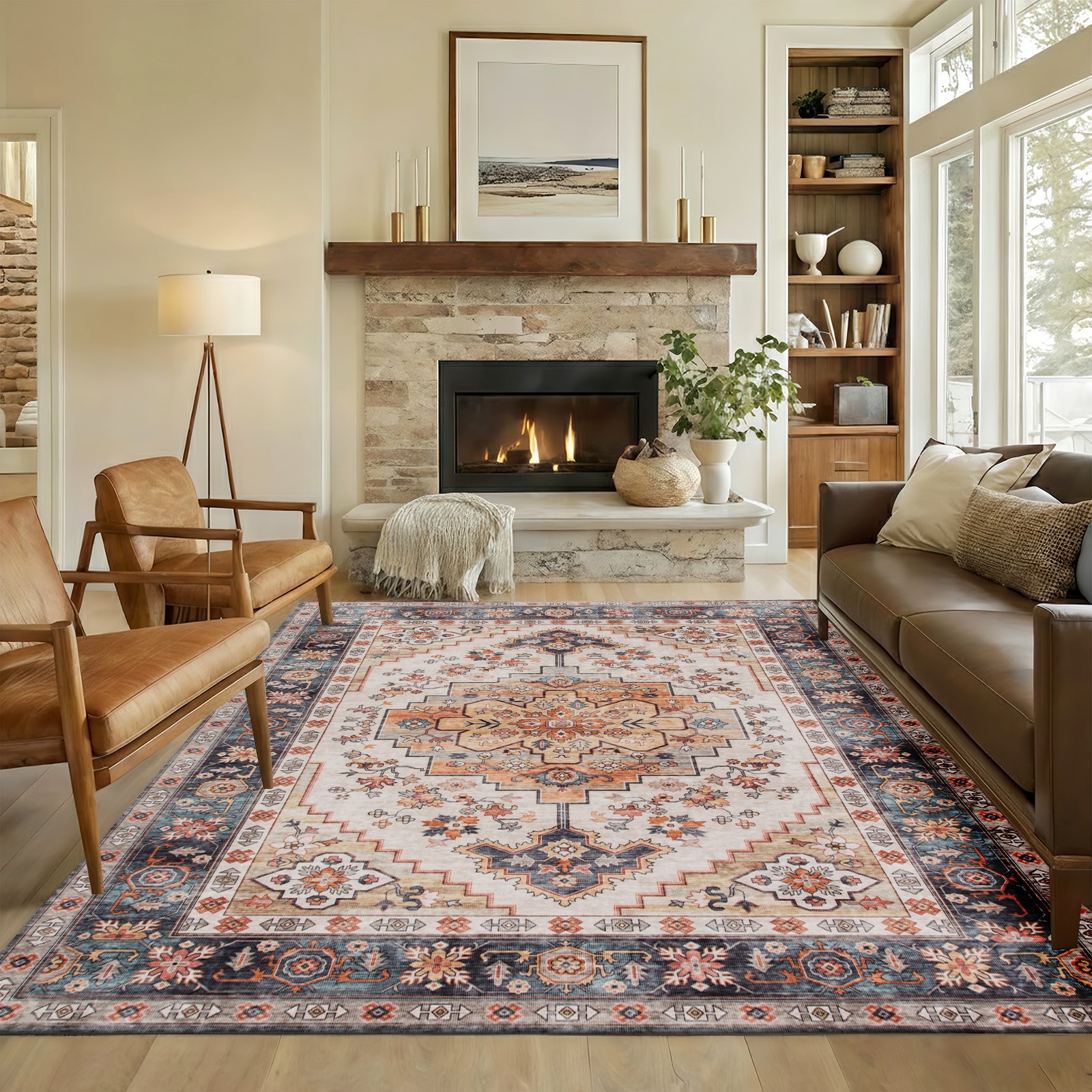 Area Rug 5x7, Machine Washable – Century Textile & Sewing Supply By Owner recenzja i cena