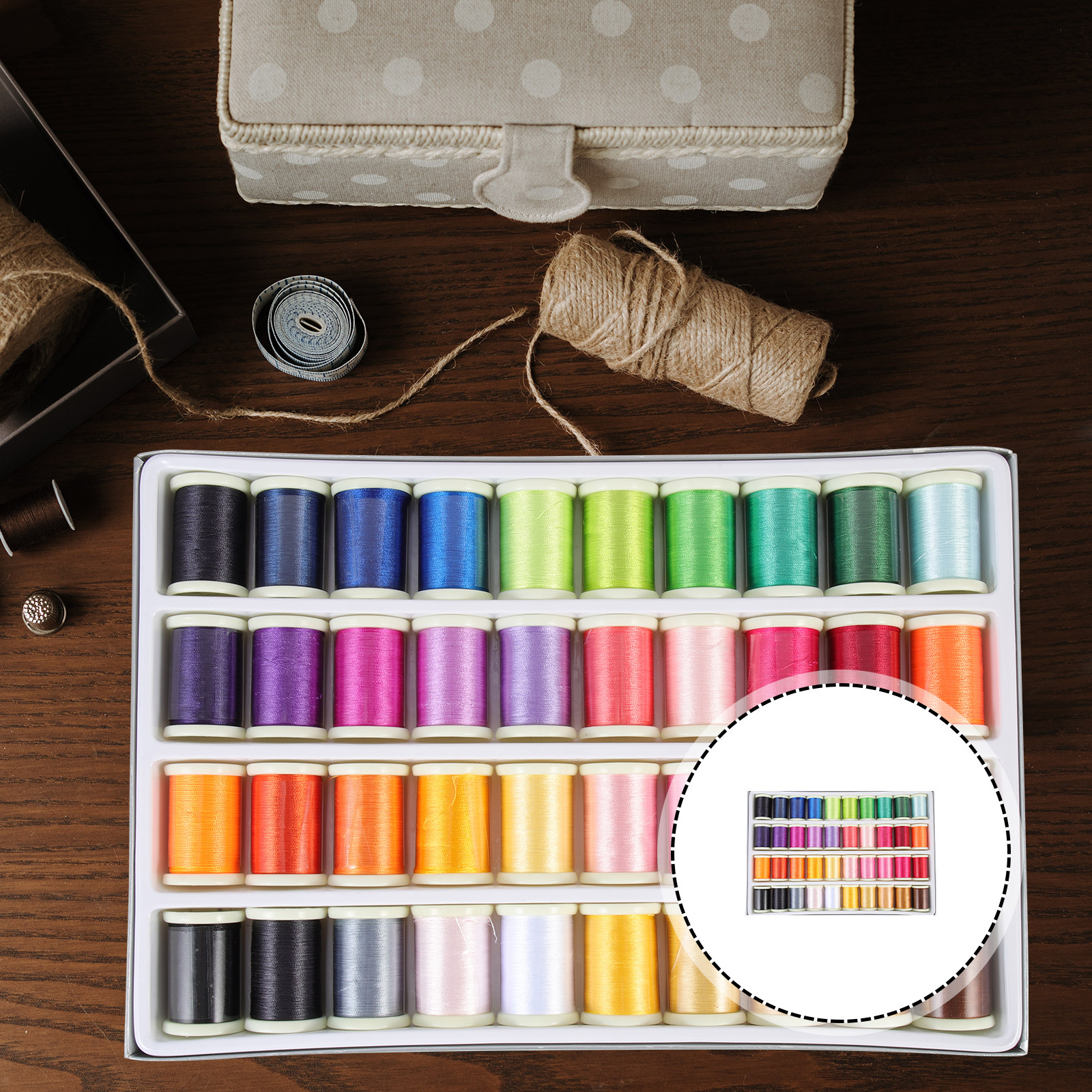 40 Rolls Embroidery Floss Colo – Sewing Roll recenzja i cena