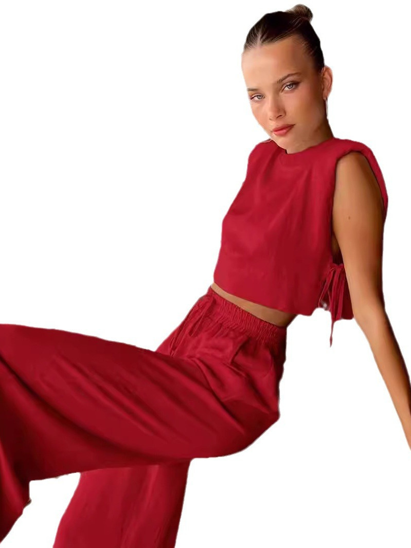 Fashionable Women's Two-Piece  – Shoulder Pad Set In recenzja i cena