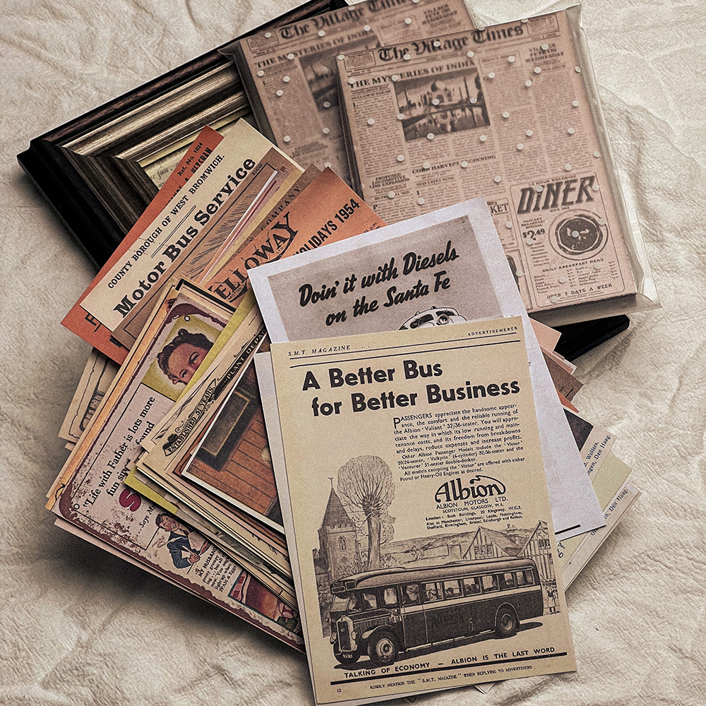 118Pcs Vintage Old Newspaper C – Pattern Tissue Paper recenzja i cena