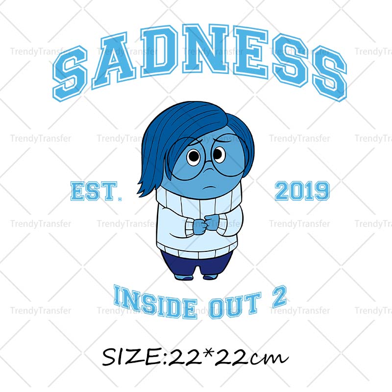 Inside Out Iron on Decals Heat – Velcro Sew On recenzja i cena