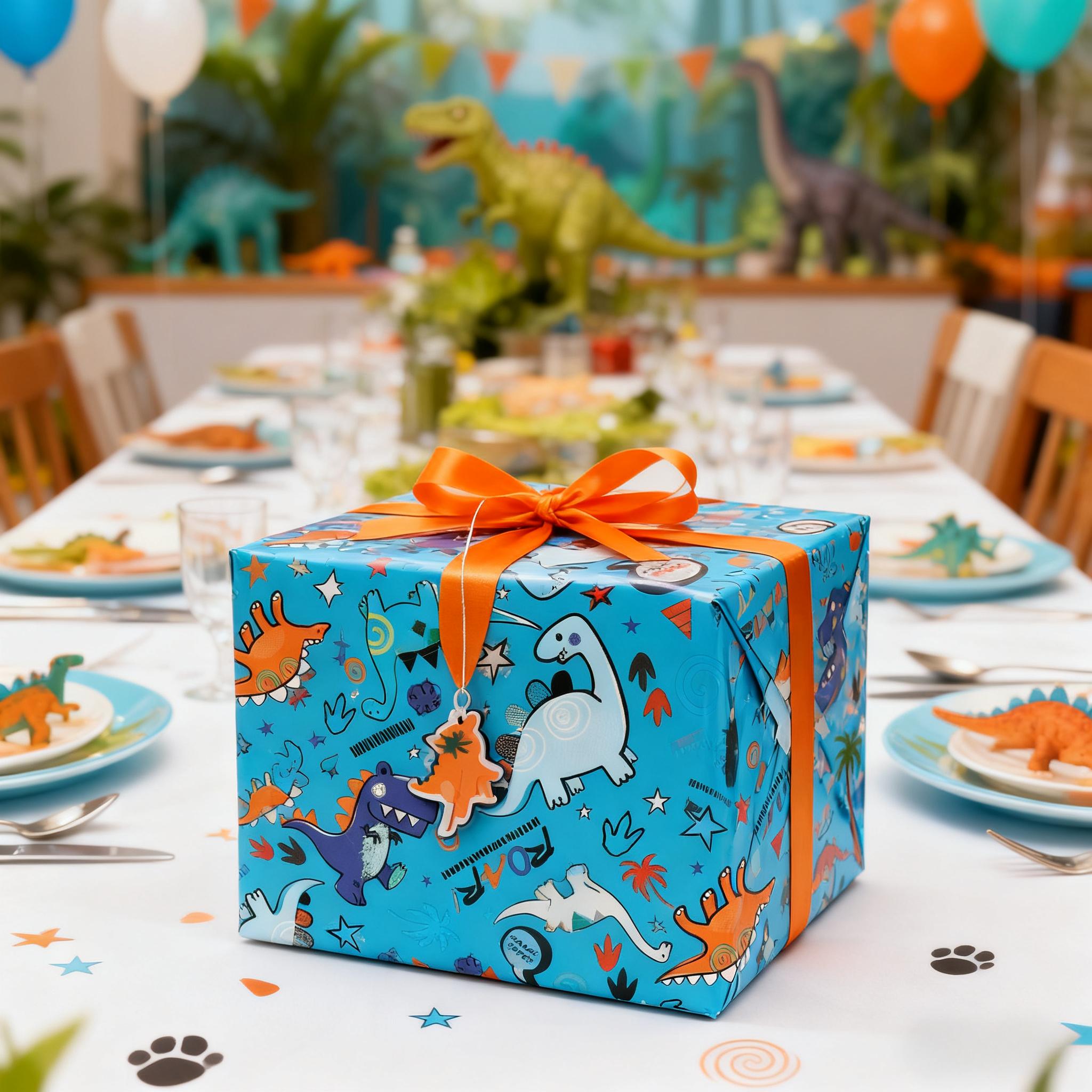 1 Roll Blue Gift Wrapping Pape – Pattern Tissue Paper recenzja i cena