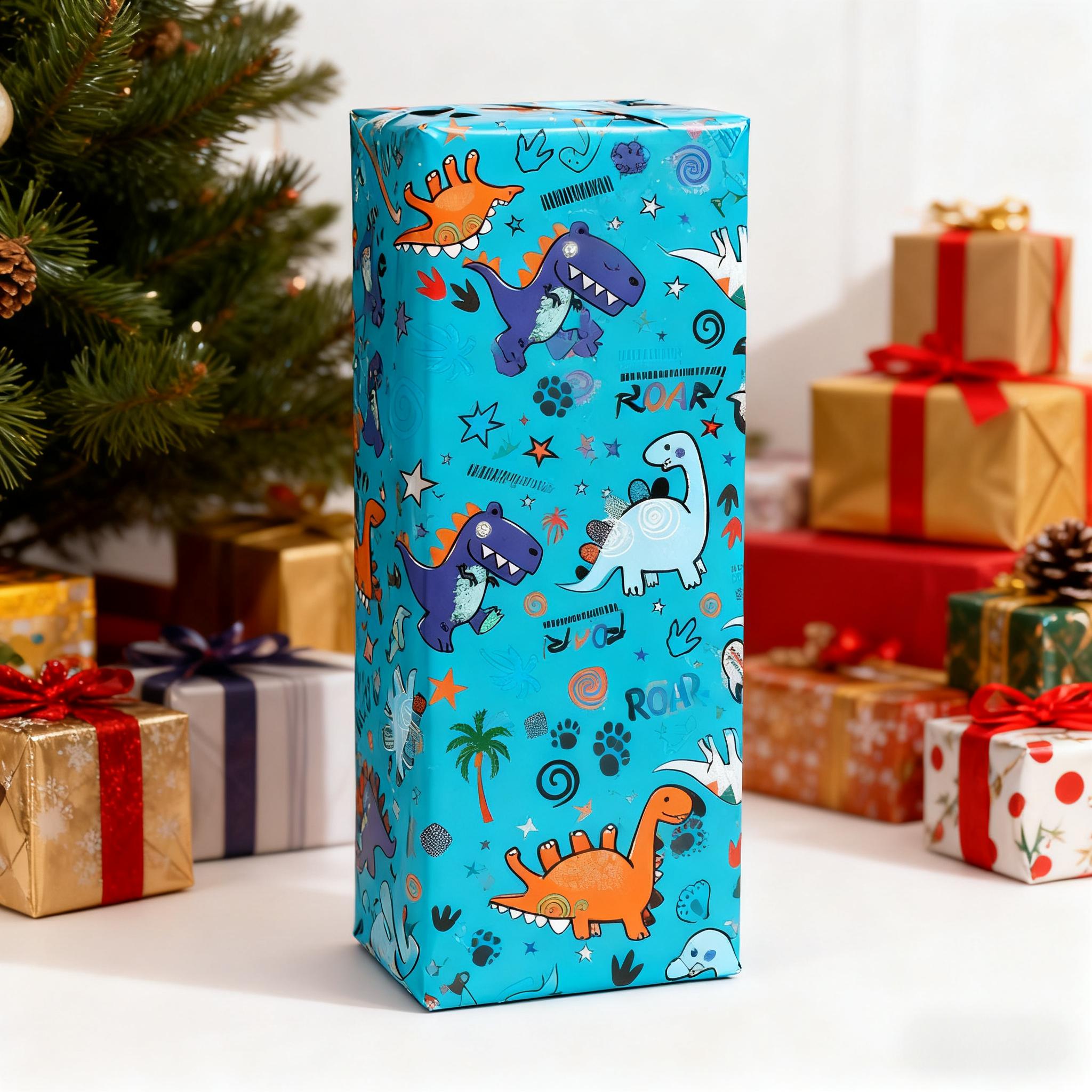 1 Roll Blue Gift Wrapping Pape – Pattern Tissue Paper recenzja i cena