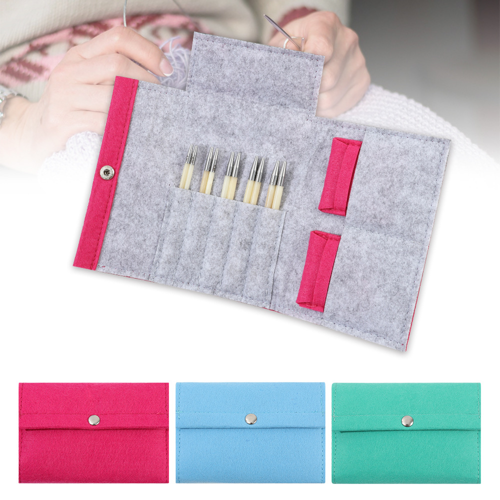 Circular Crochet Hooks Storage – Textile Sewing Kit recenzja i cena
