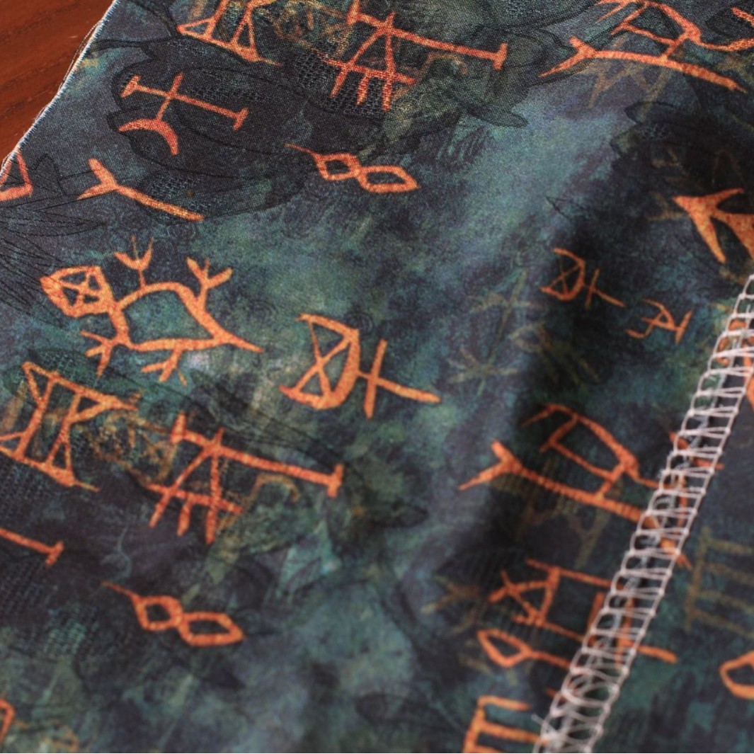 Oracle Bone Script Jacquard Re – Sewing Tie Dye recenzja i cena