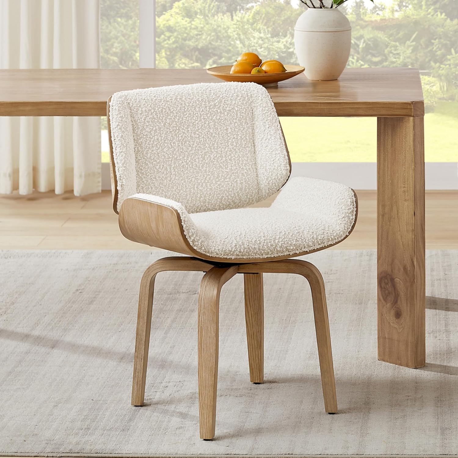 Swivel Dining Chair, Fabric Up – Century Textile & Sewing Supply By Owner recenzja i cena