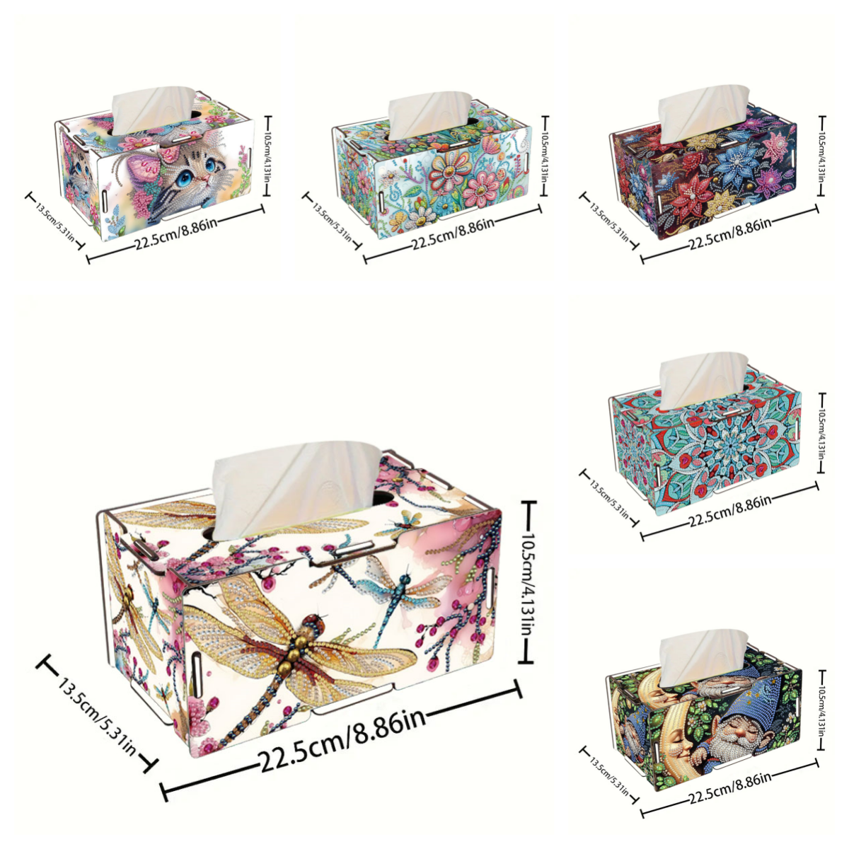 1 DIY Handcrafted Wooden Flora – Pattern Tissue Paper recenzja i cena
