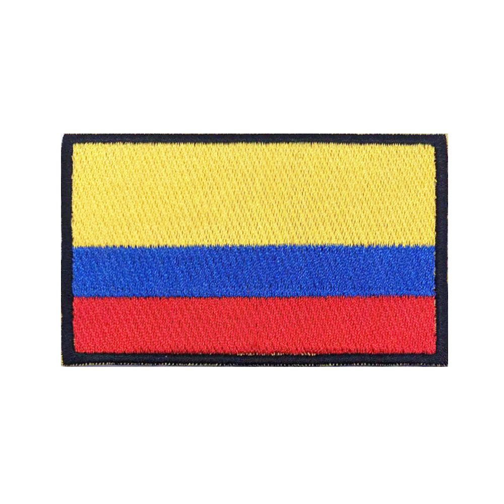 Colombia flag Patches Armband  – Velcro Sew On recenzja i cena