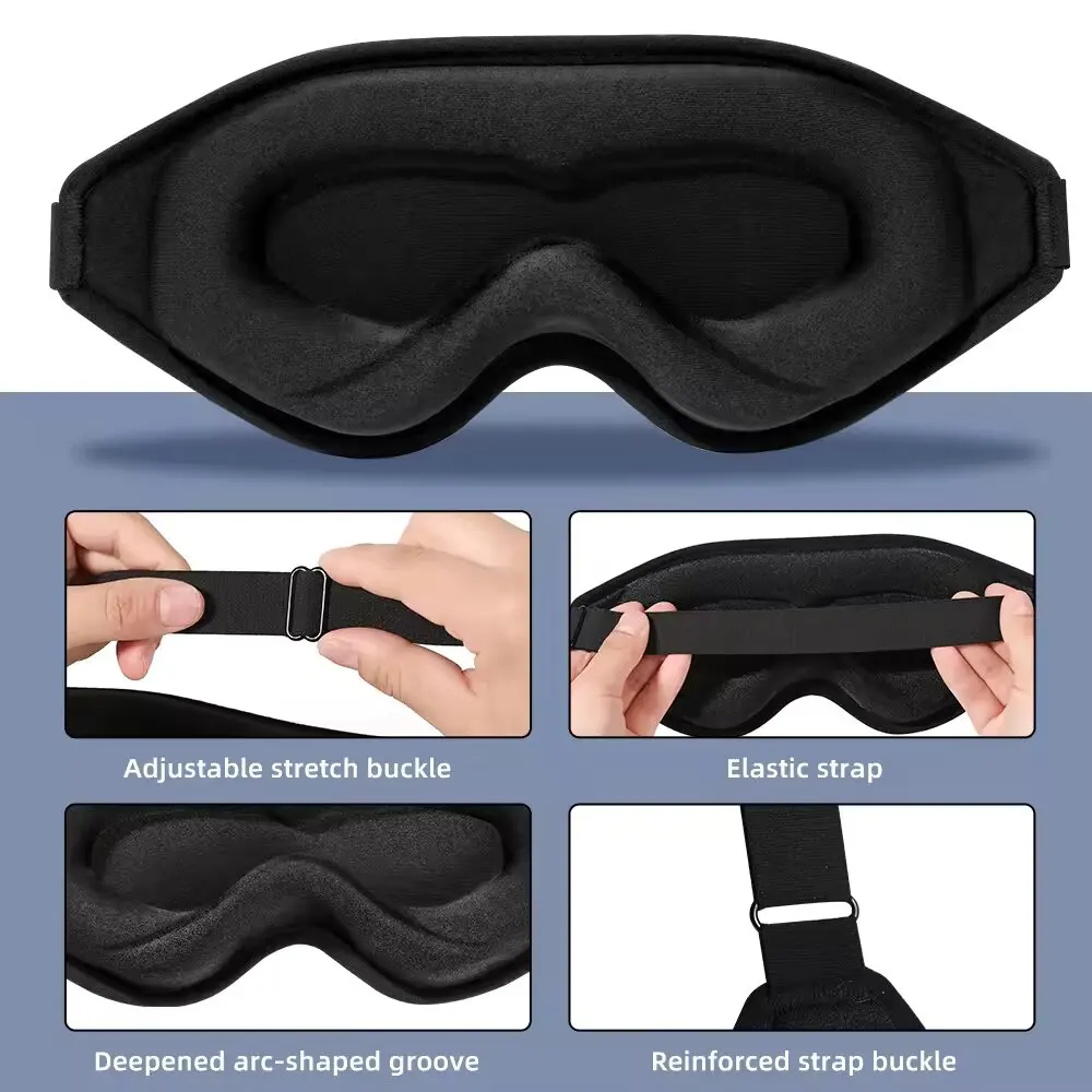 New 3D Sleep Eye Mask, Stereos – Sewing Cotton recenzja i cena