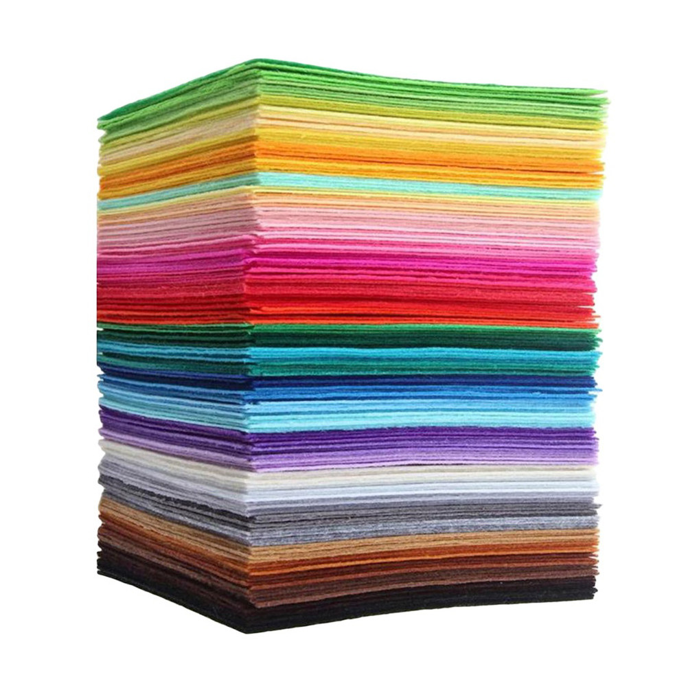 40Pcs Vibrant Nonwoven Fabric  – Is Sewing Textile Art recenzja i cena