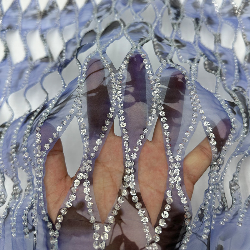 Mesh Chiffon Bead Sequin Embro – Sewing Tie Dye recenzja i cena