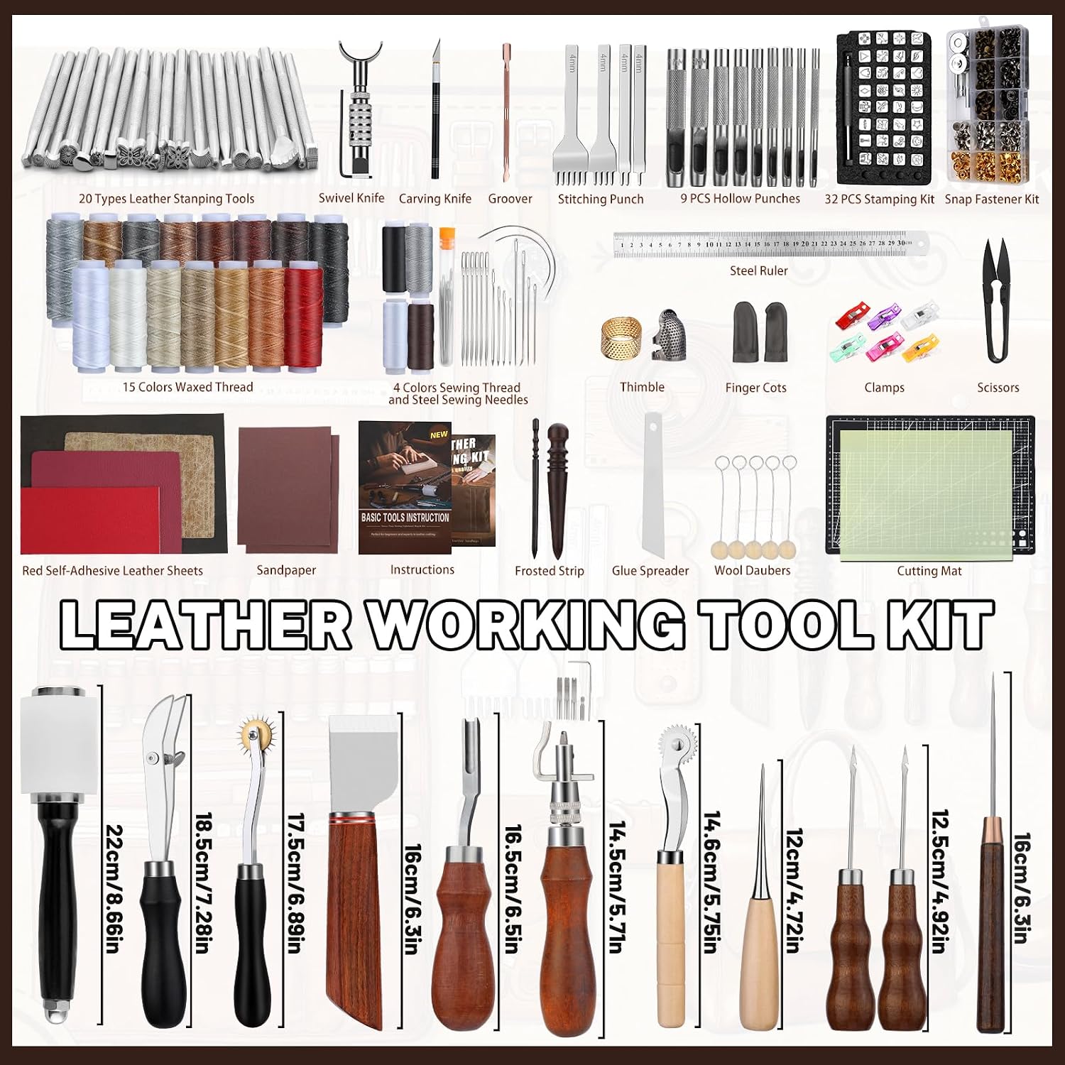 Leather Working Kit, Leather W – Sewing Custom recenzja i cena