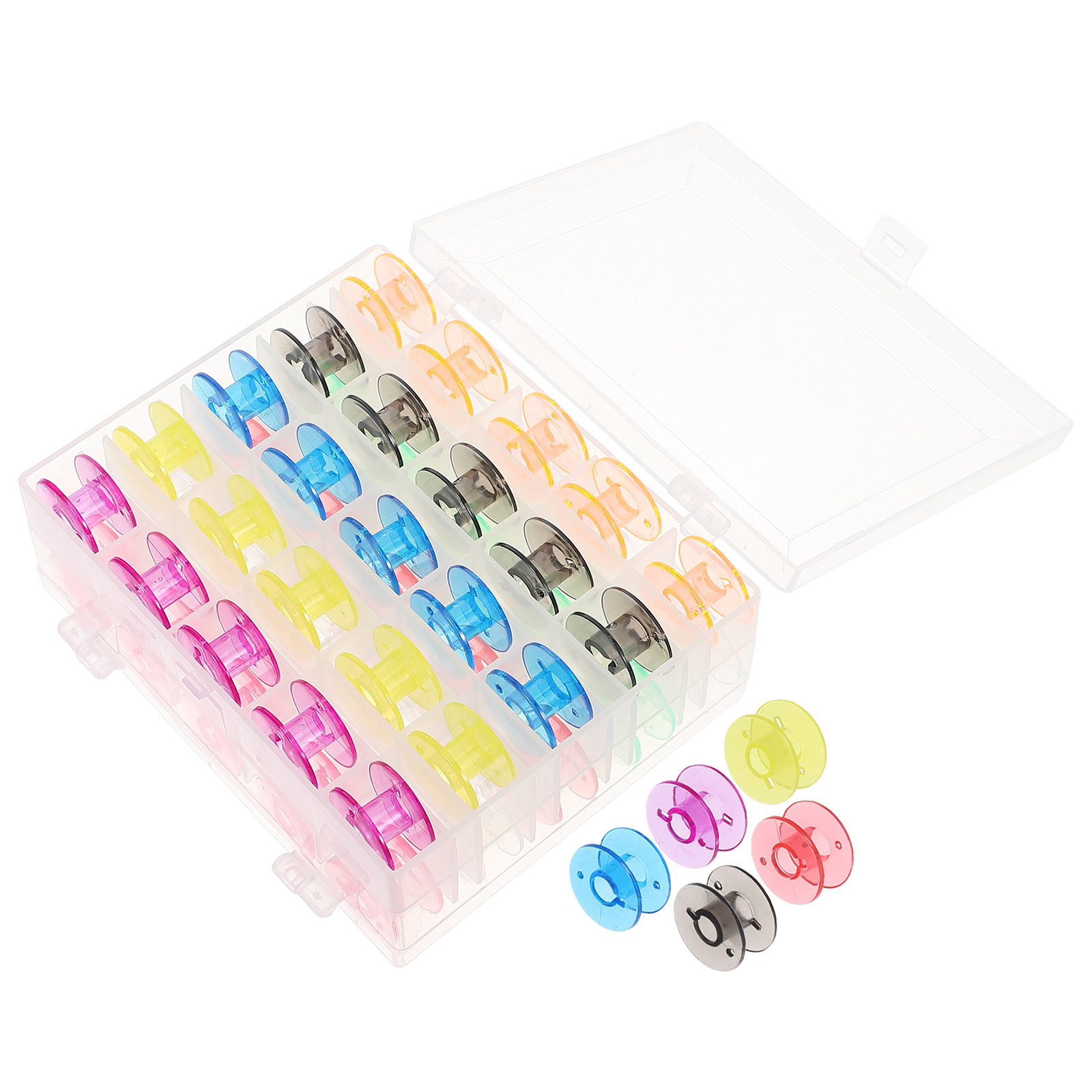 50Pcs Sewing Machine Bobbins P – Thread Bobbins Empty recenzja i cena