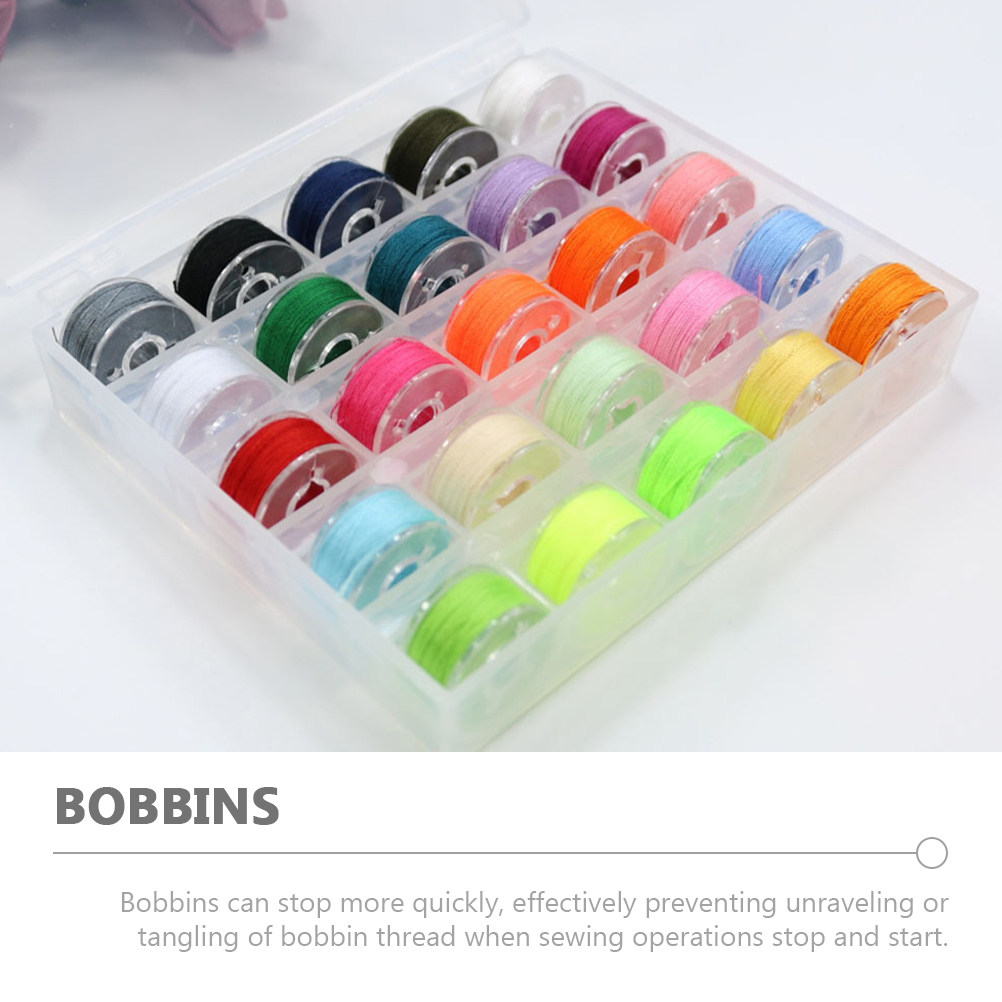 1Set Clear Plastic Bobbins Sew – Thread Bobbins Empty recenzja i cena