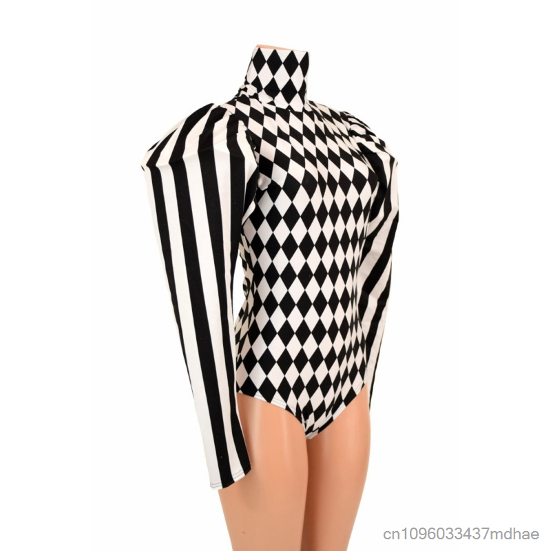 Circus Clown Cosplay Black Whi – Shoulder Pad Set In recenzja i cena