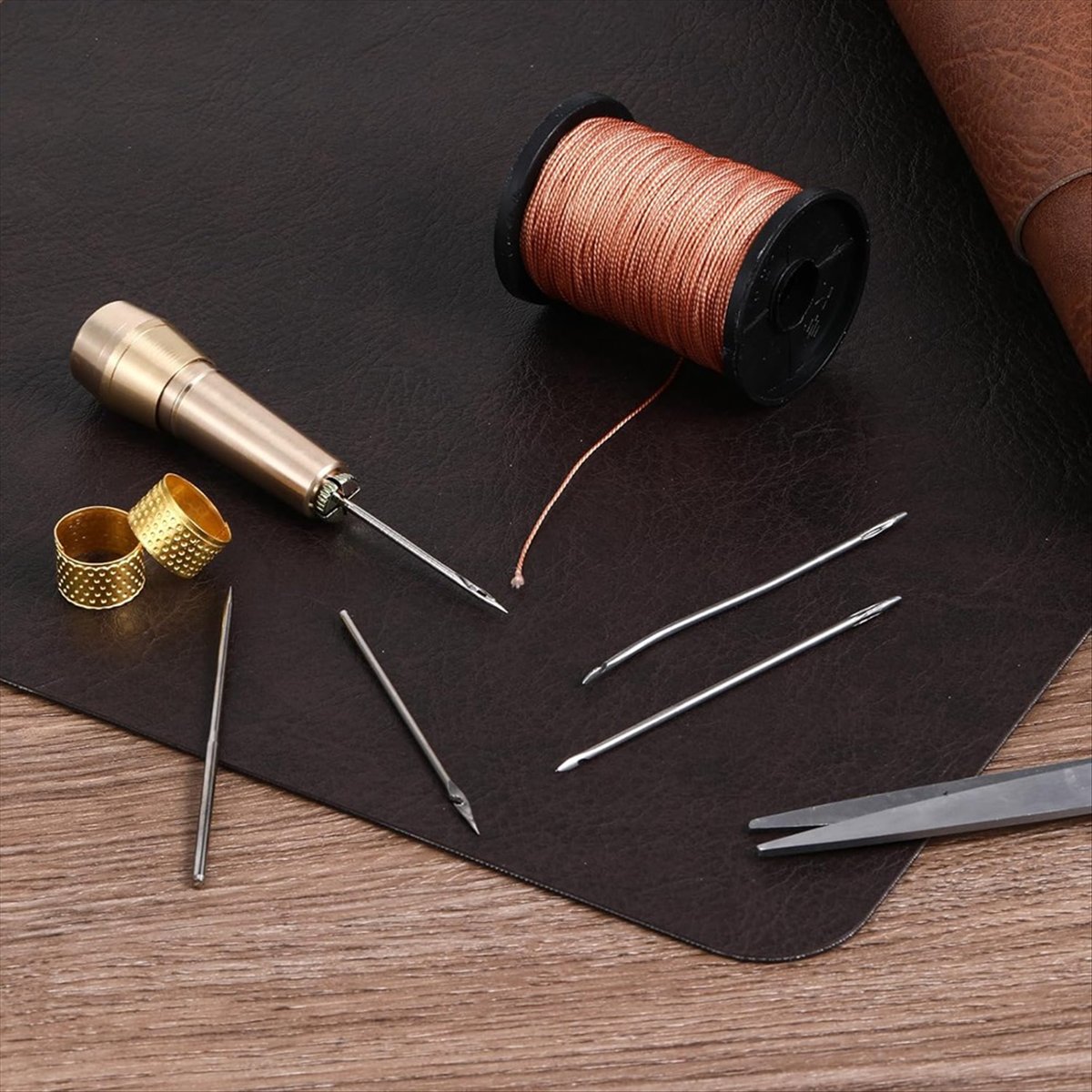 9pcs Leather Sewing Awl Kit wi – Sewing Kit recenzja i cena