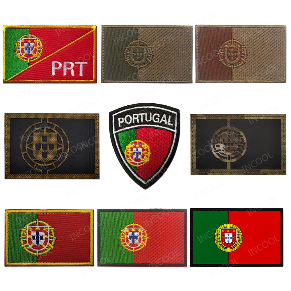 Portugal Flags Embroidered Pat – Velcro Sew On recenzja i cena