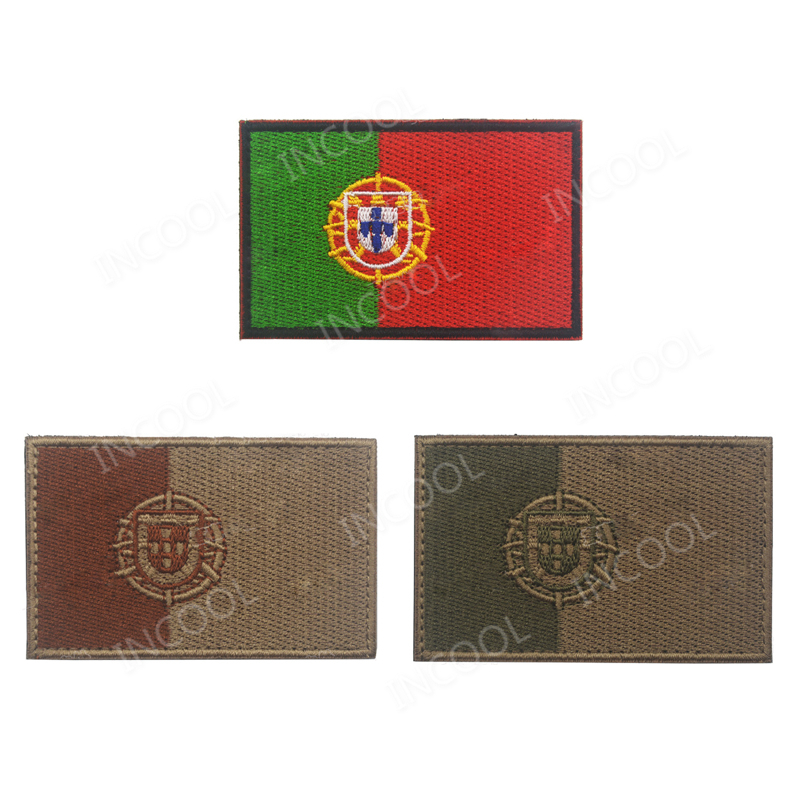 Portugal Flags Embroidered Pat – Velcro Sew On recenzja i cena
