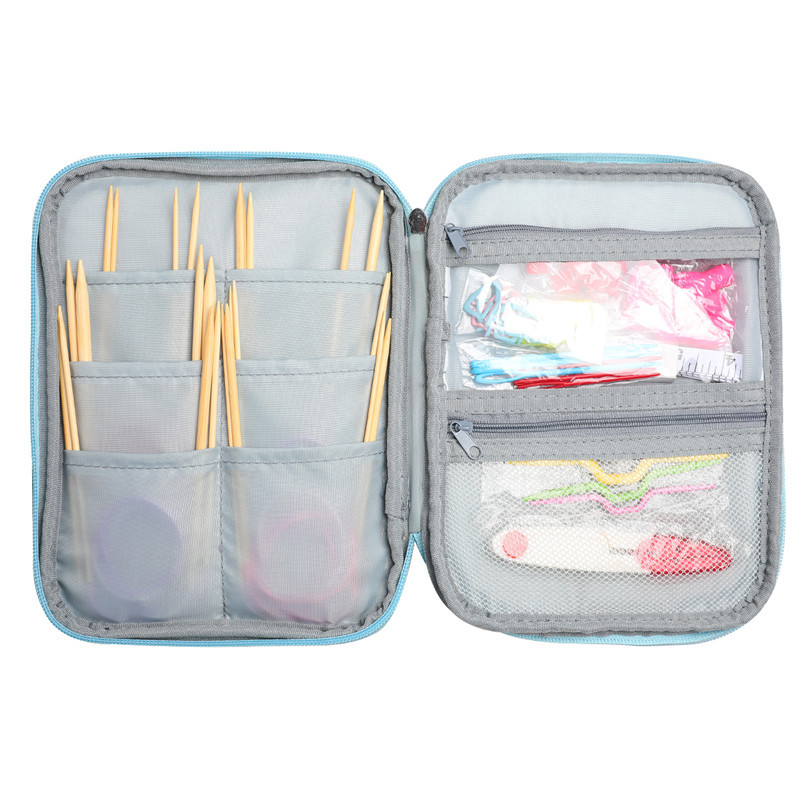 Empty Knitting Needles Case Tr – Textile Sewing Kit recenzja i cena