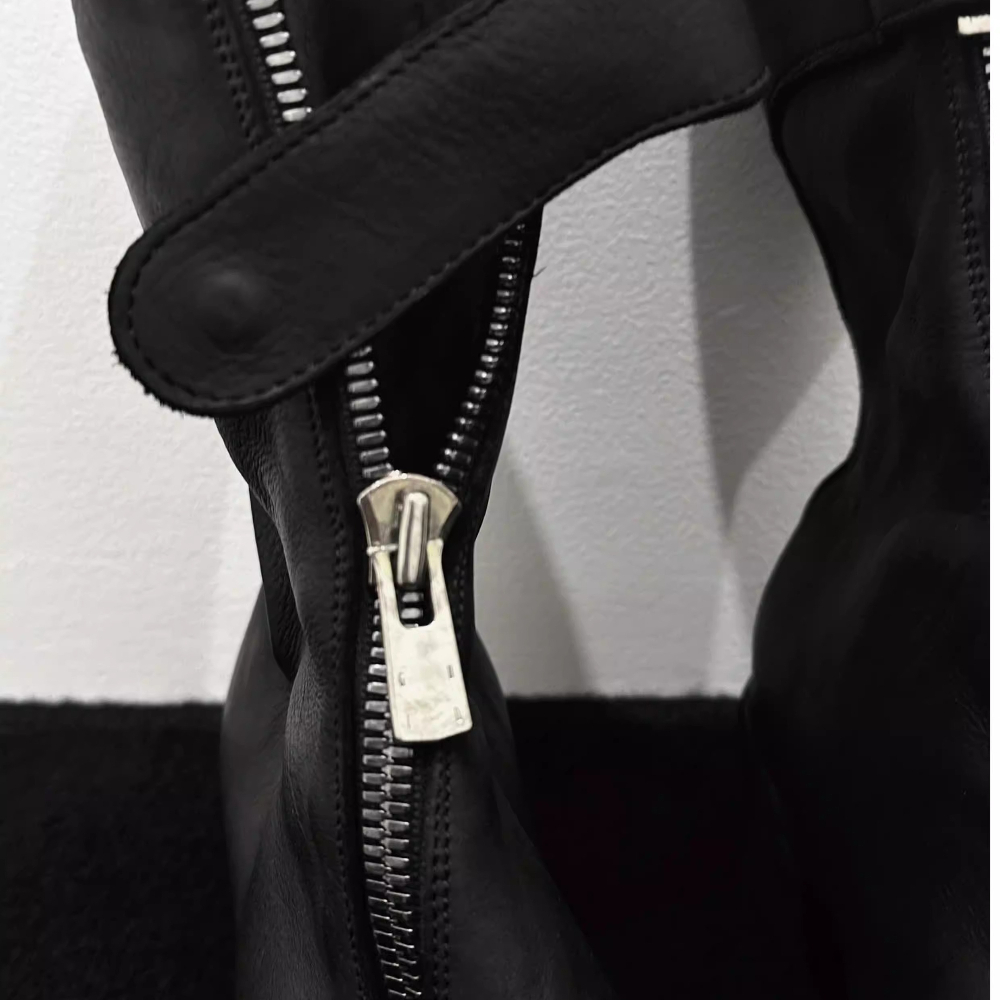 Fashion Genuine Leather Chelsa – Sewing Front Zipper recenzja i cena