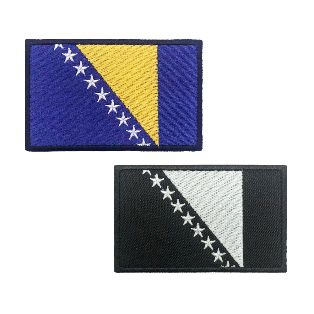 1PC Flag of Bosnia and Herzego – Velcro Sew On recenzja i cena
