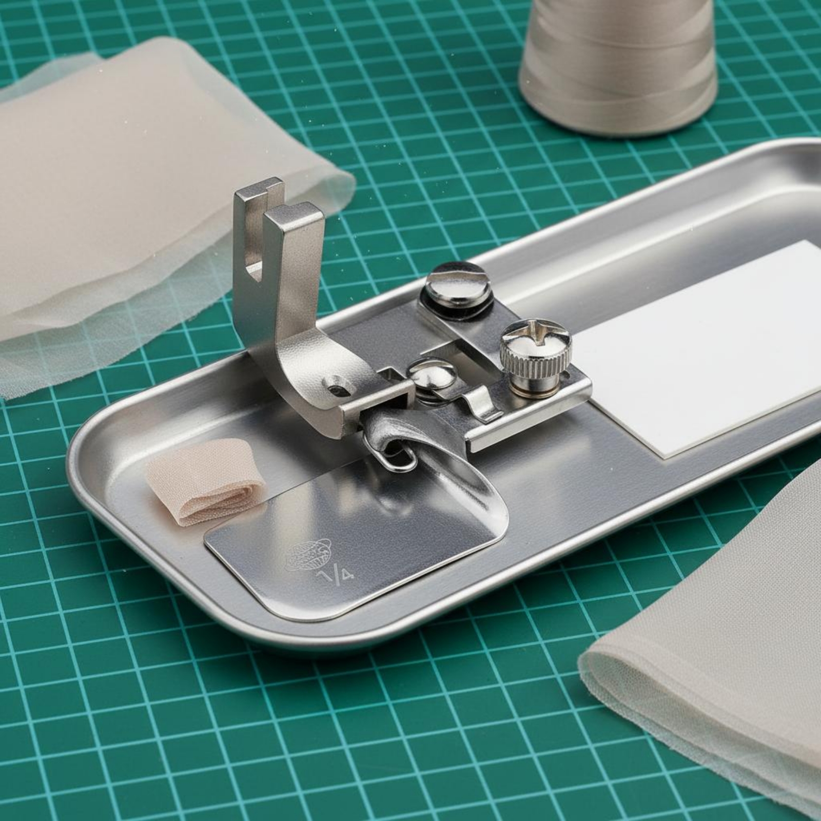 Curved Hem Presser Foot Long-L – Sewing Roll recenzja i cena