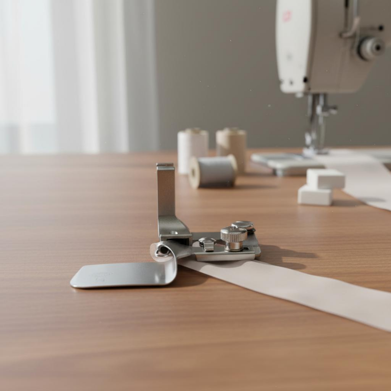 Curved Hem Presser Foot Long-L – Sewing Roll recenzja i cena