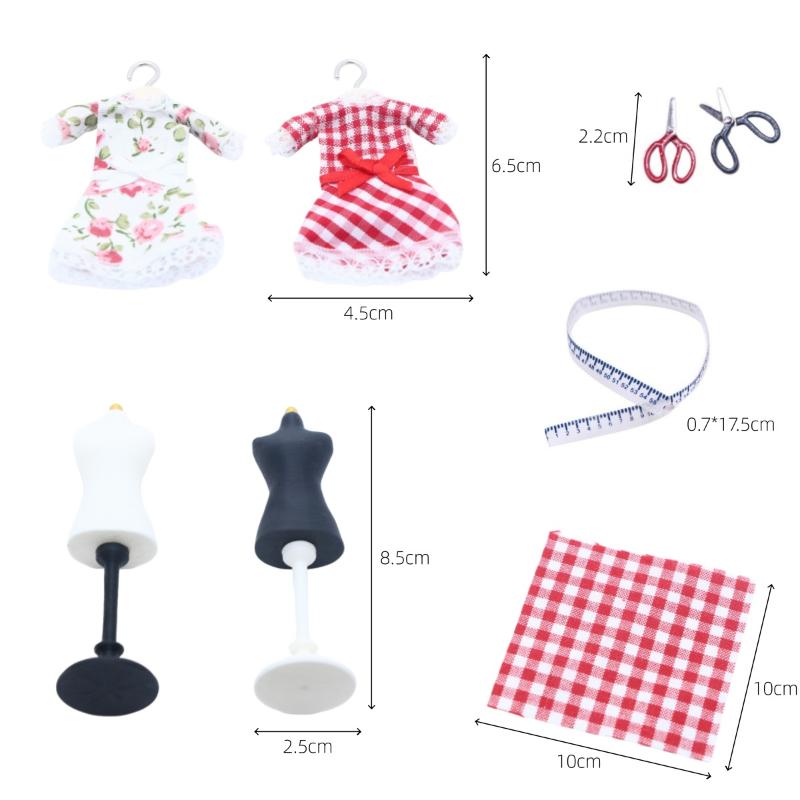 1 Set Mannequin Torso Clothing – Sewing Kit recenzja i cena