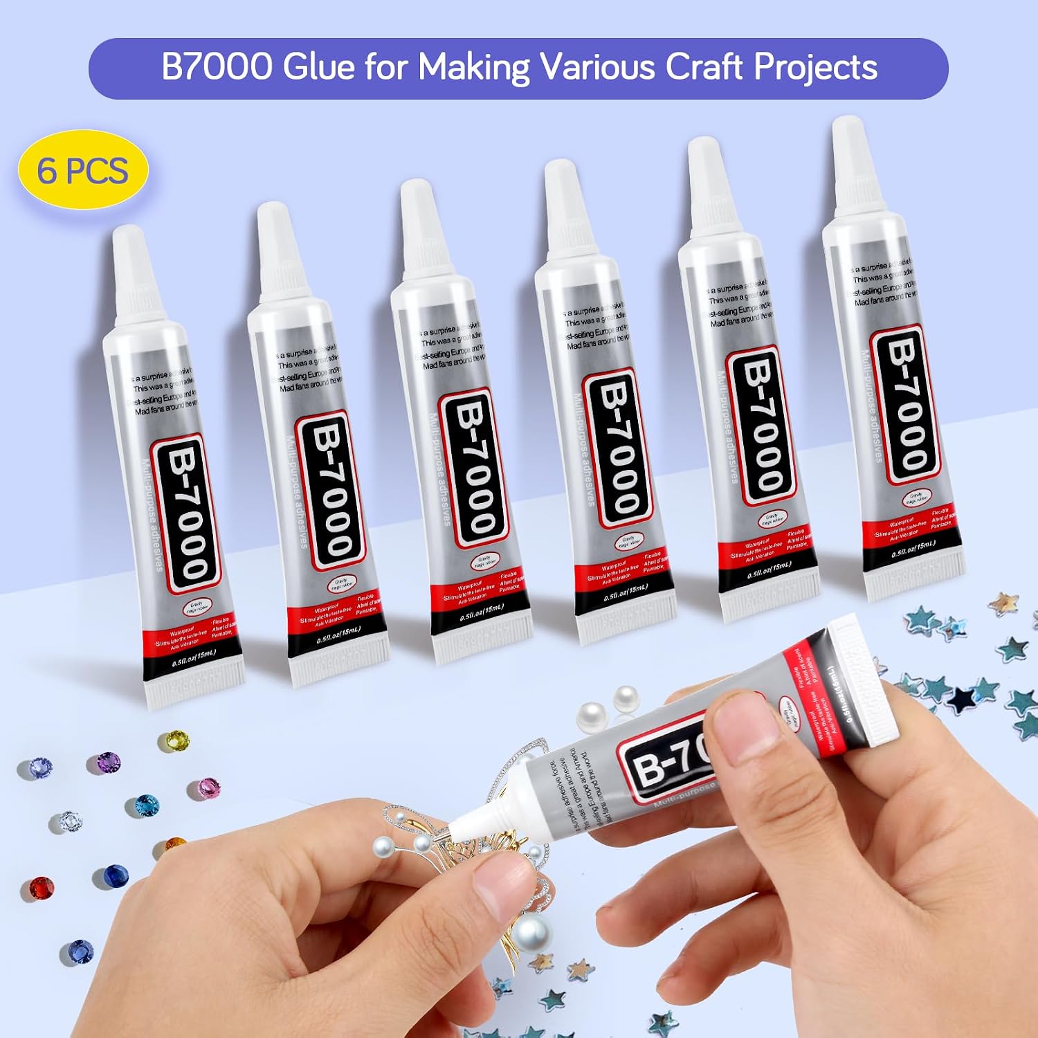 ICUTE-FITTDYHE 6PCS Jewelry Gl – Fabric Glue Bond recenzja i cena