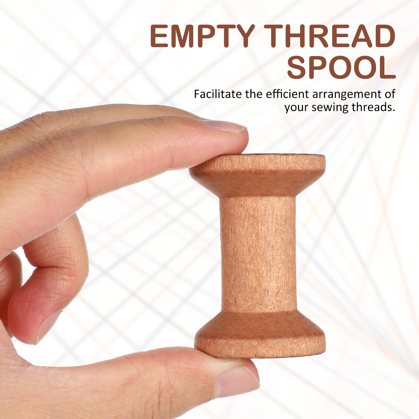 20Pcs Empty Wood Spools Thread – Thread Bobbins Empty recenzja i cena