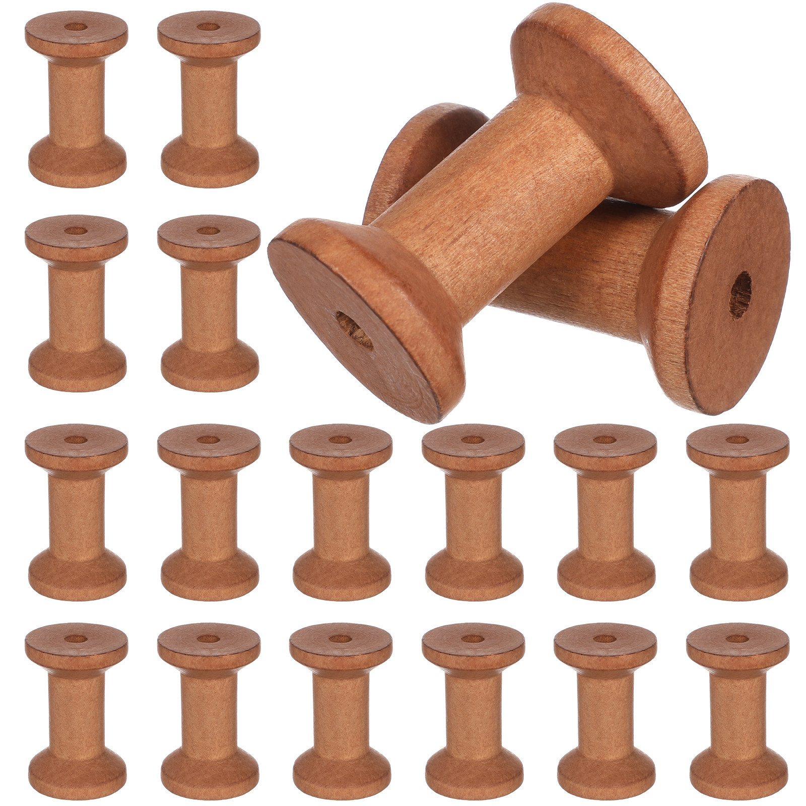 20Pcs Empty Wood Spools Thread – Thread Bobbins Empty recenzja i cena
