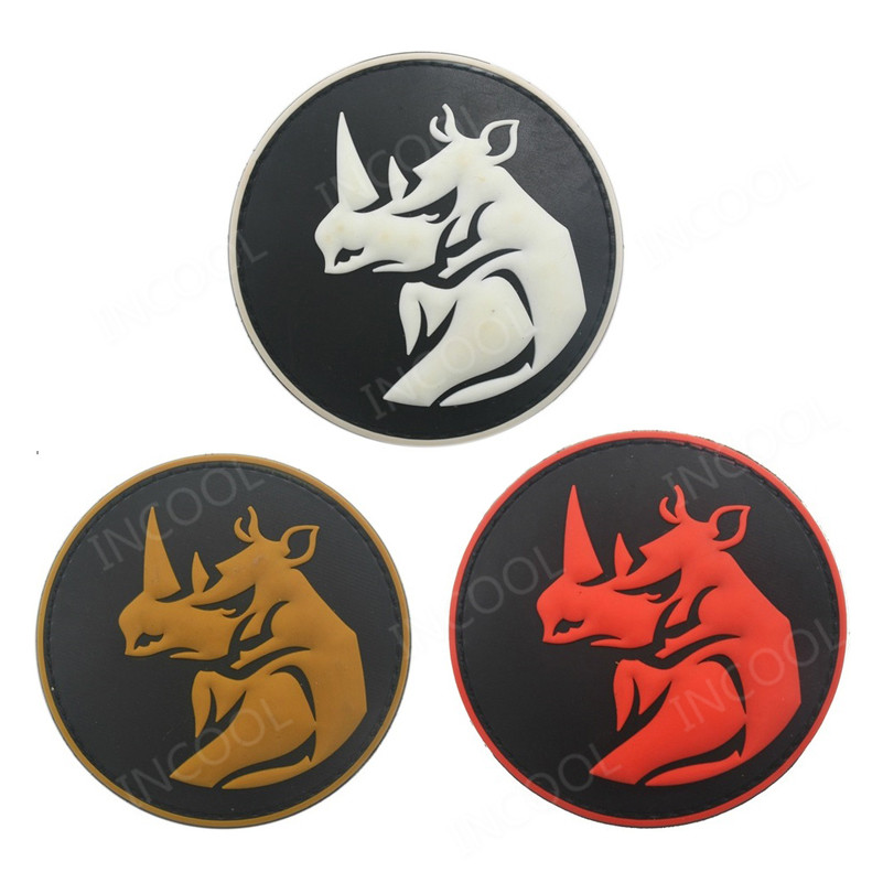 Rhino Head PVC Patch Tactical  – Velcro Sew On recenzja i cena