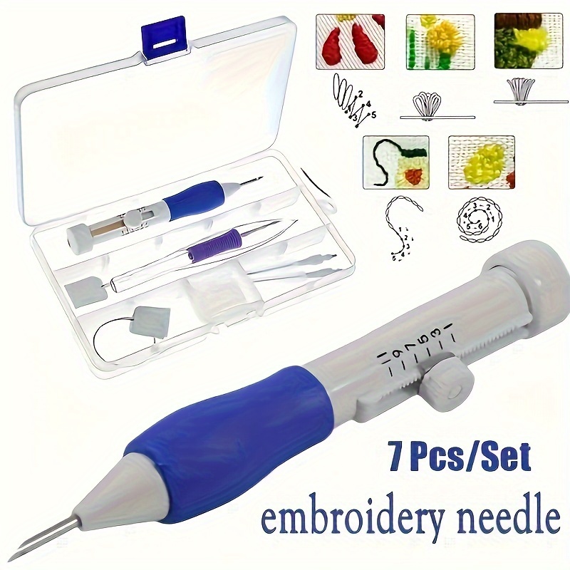 7-Piece Embroidery Punch Needl – Textile Sewing Kit recenzja i cena