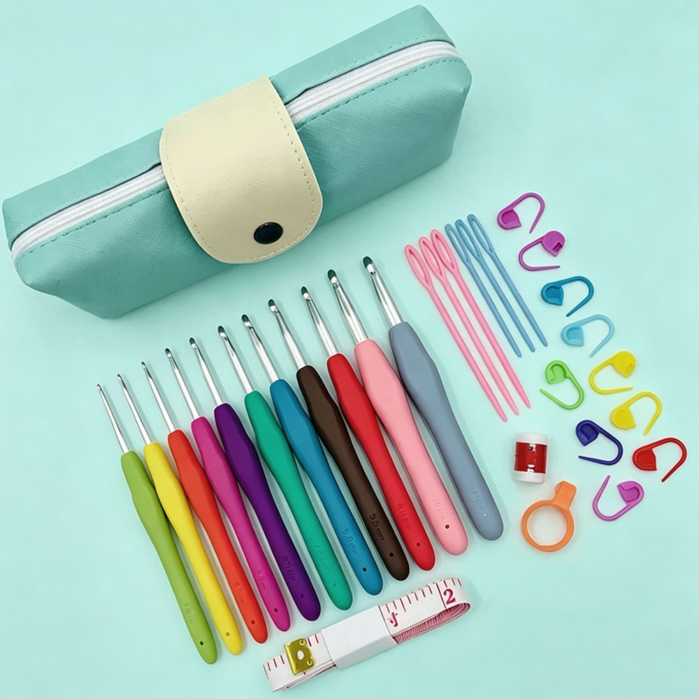 37pcs Crochet Hooks Kits with  – Sewing Kit recenzja i cena