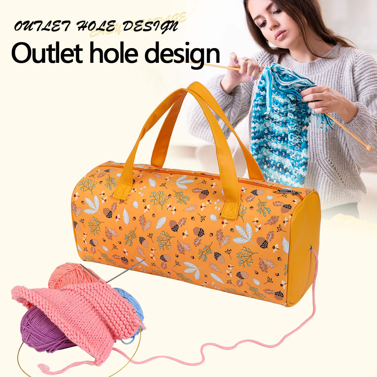 Portable Yarn Crochet Hooks St – Textile Sewing Kit recenzja i cena