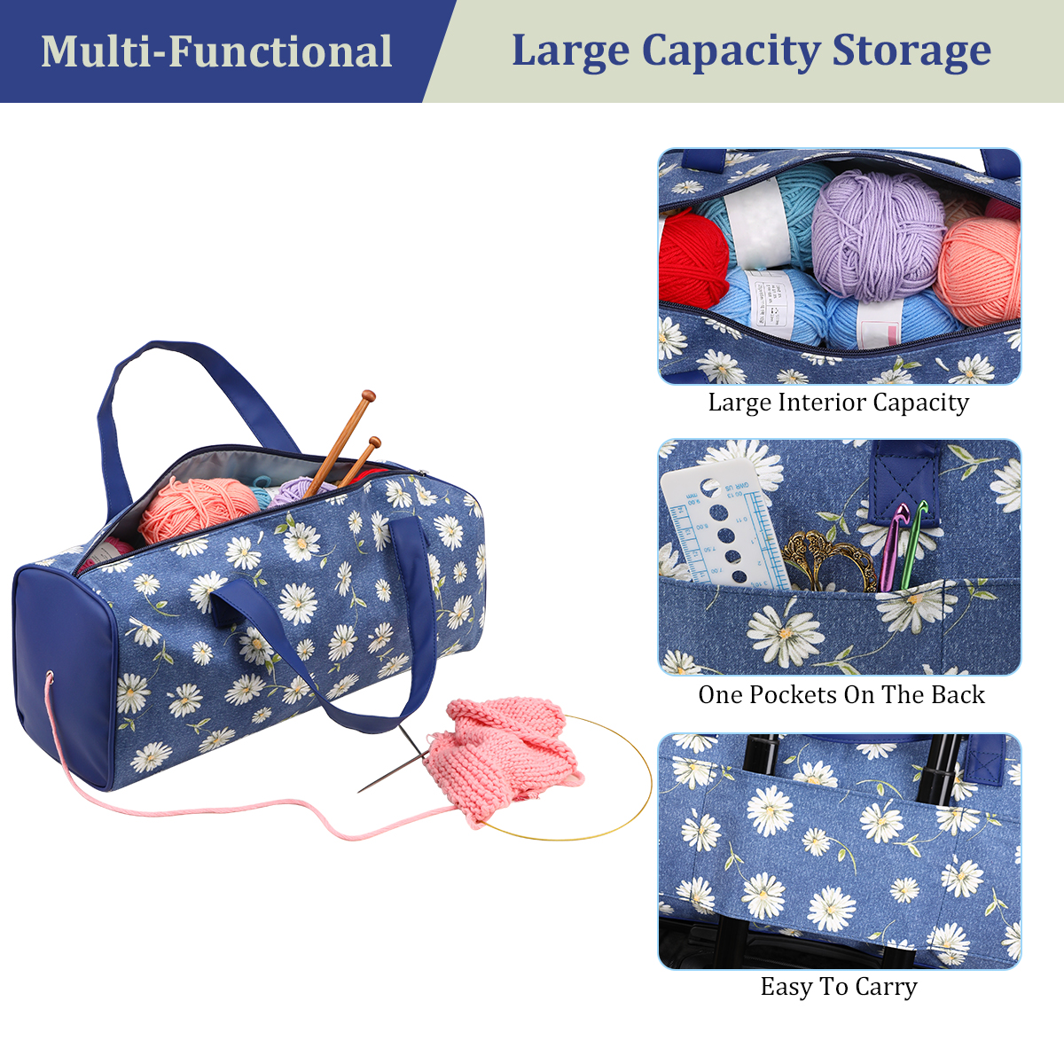 Portable Yarn Crochet Hooks St – Textile Sewing Kit recenzja i cena