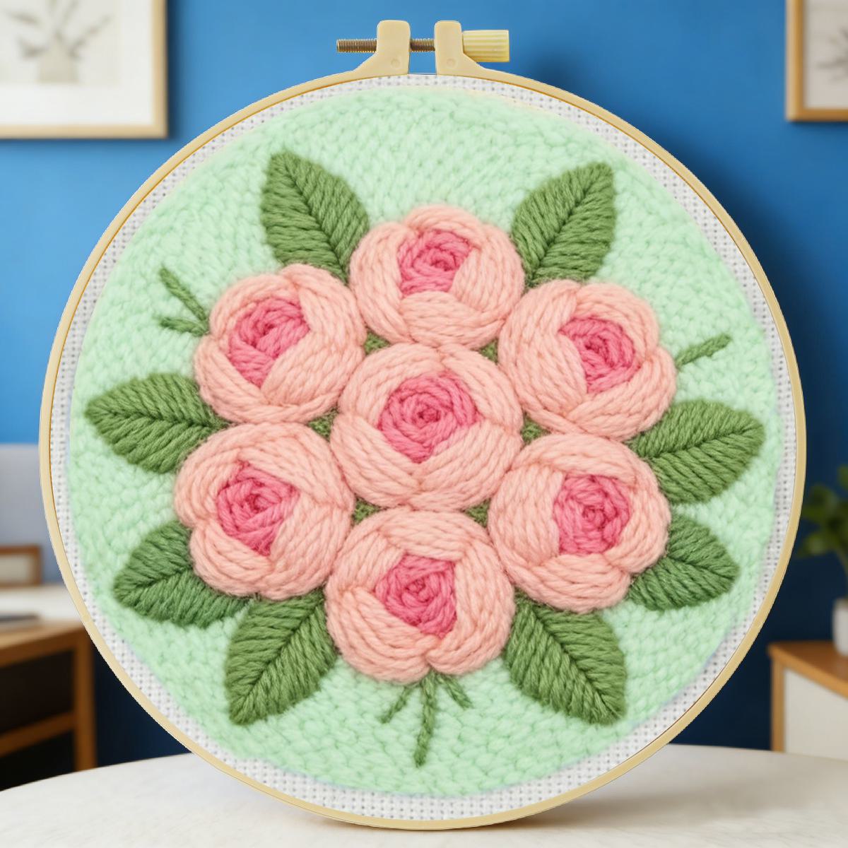 20X20CM/7.87inch Flower Punch  – Is Sewing Textile Art recenzja i cena