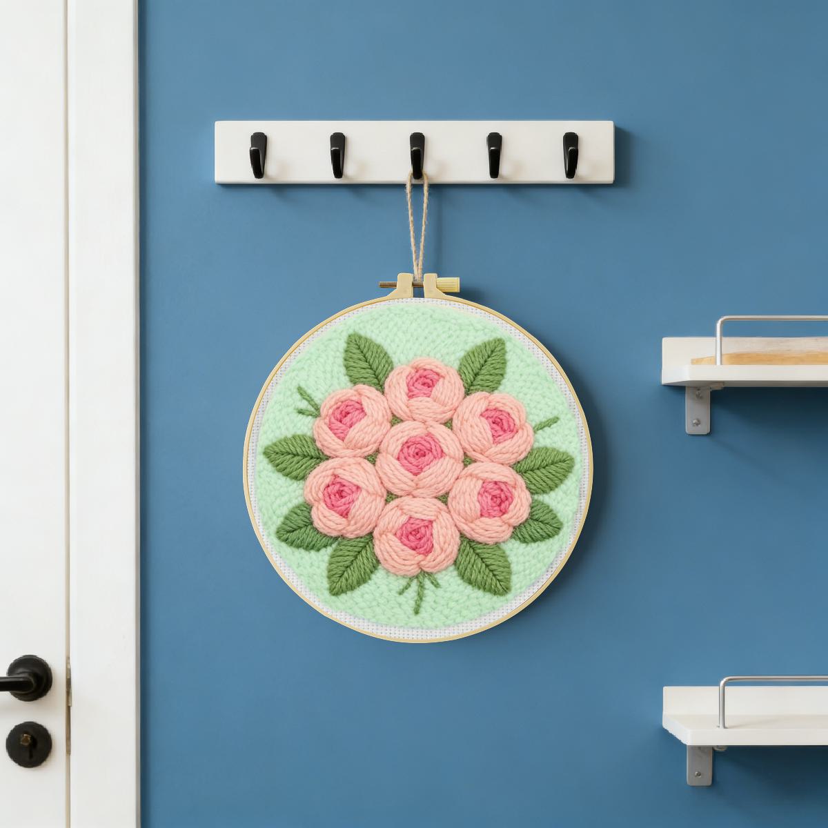 20X20CM/7.87inch Flower Punch  – Is Sewing Textile Art recenzja i cena